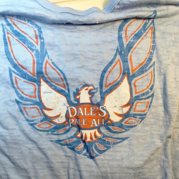 Oscar Blues Brewery Tank Top Dales Pale Ale Blue Size L Craft Beer Tee Large - - Picture 3 of 7